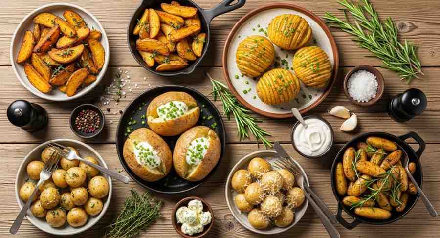 Baked and Roasted Potato Recipes