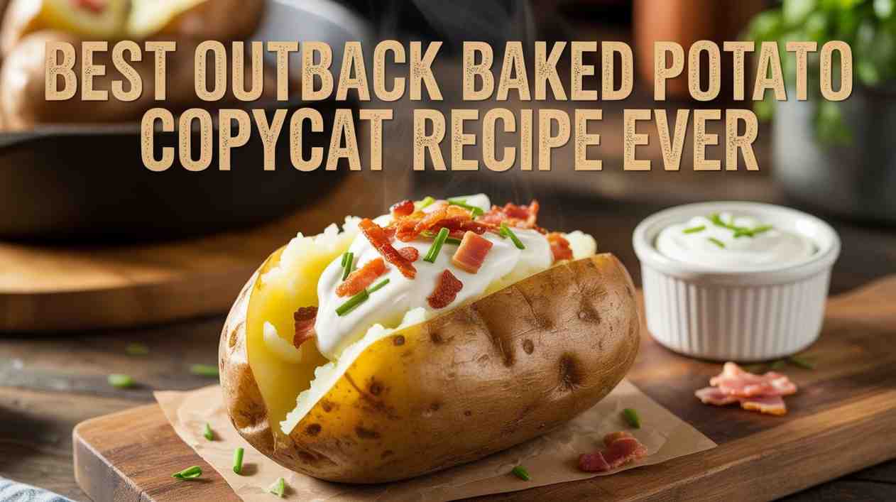 Best Outback Baked Potato Copycat Recipe Ever