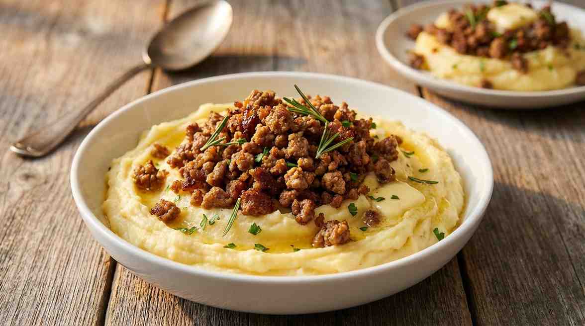 Best Ground Beef and Mashed Potatoes Recipe Ever