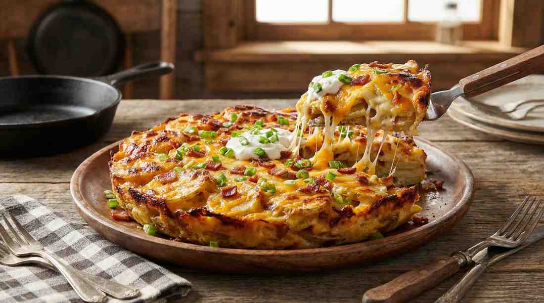 Ultimate Loaded Potato Casserole Recipe Cheesy & Easy