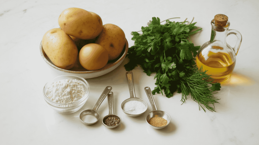 potato fritter recipe