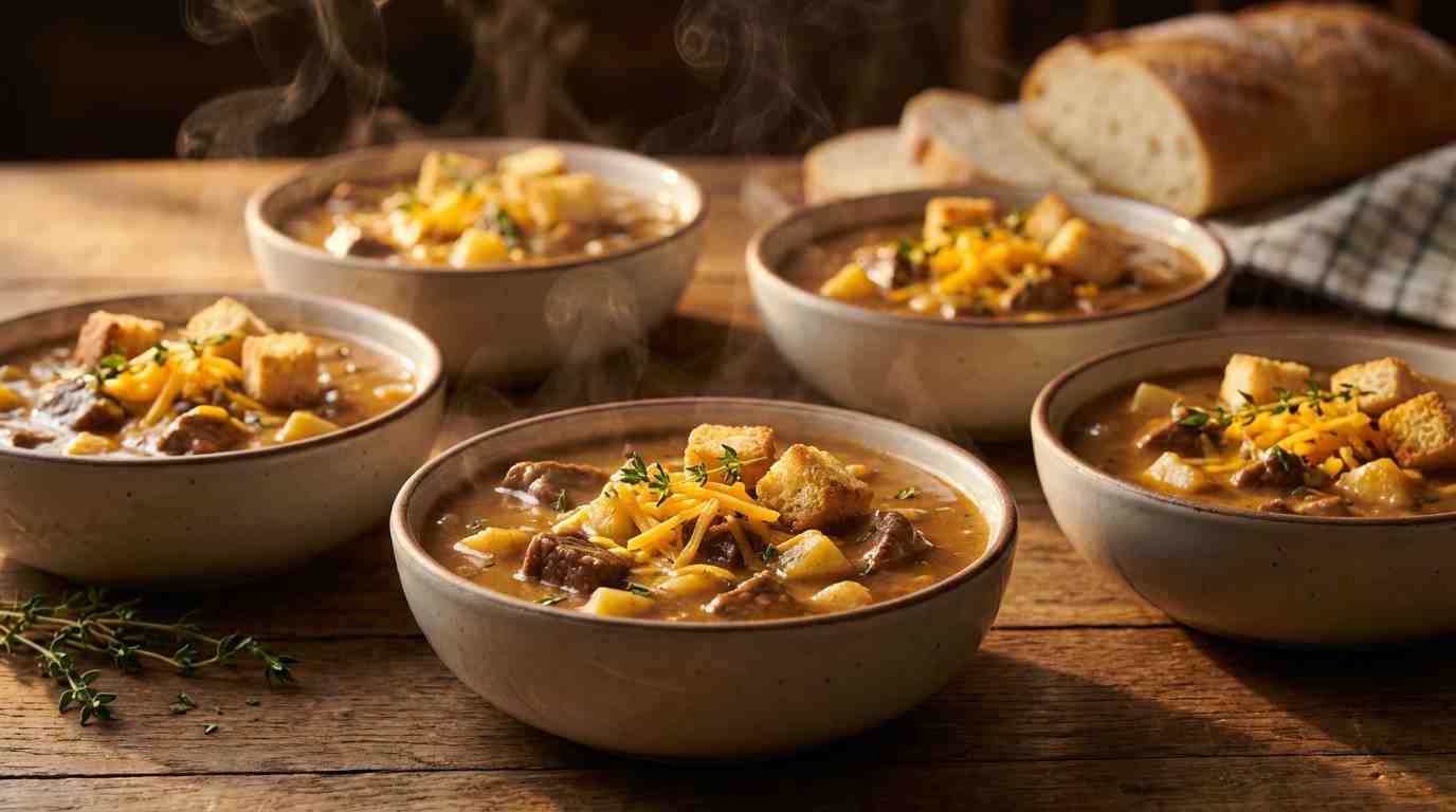 Steak Potato Soup Recipe – 5 Irresistible Bowls of Comfort